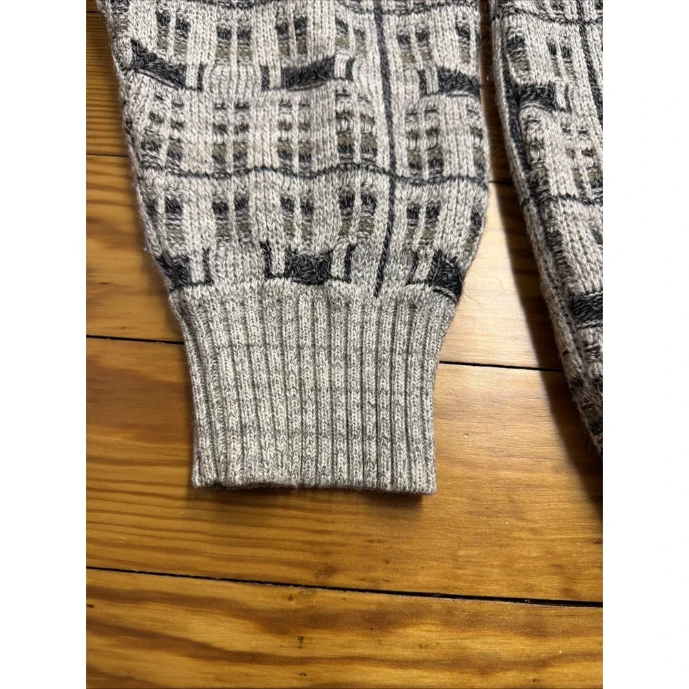 Vintage St Johns Bay Crewneck Knit Pullover Sweater Grandpa 90s Cotton Large - Picture 8 of 10